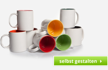 Two Tone Tasse mit Name bedrucken