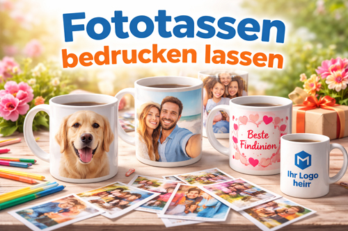 Fototassen bedrucken lassen – individuell gestaltete Tassen mit Foto günstig online